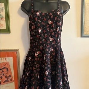 Grateful Dead skull & roses dress